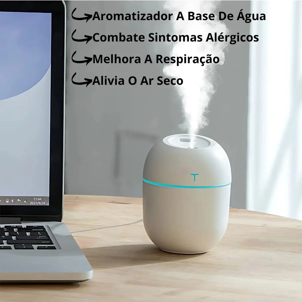 Mini Umidificador Portátil De Ar Egg Uso Doméstico Pequeno