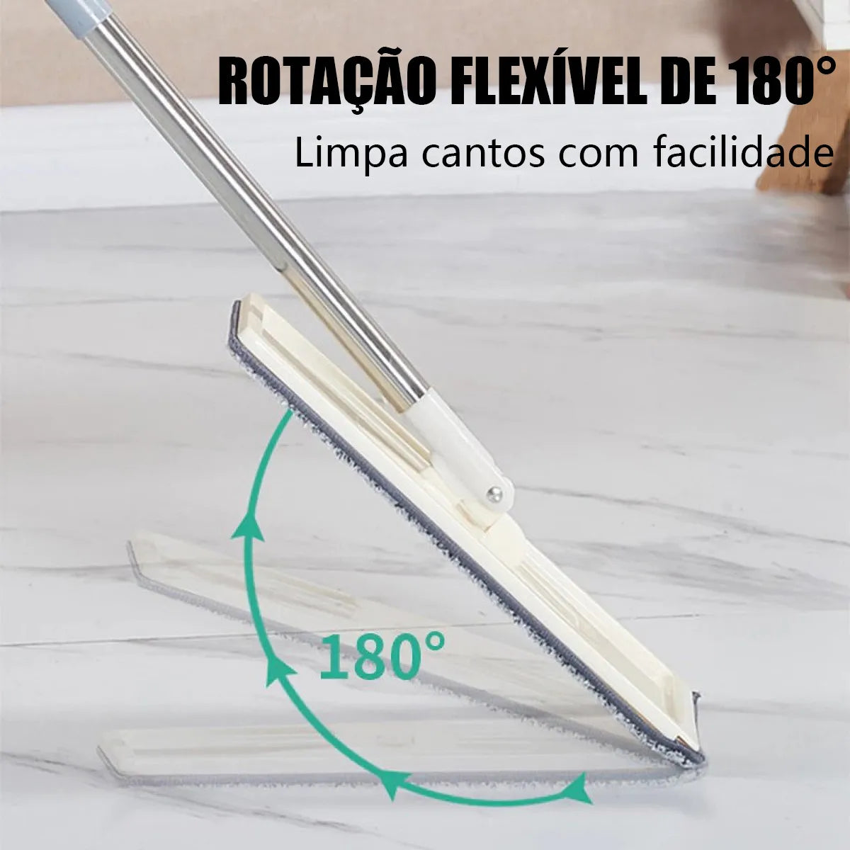Esfregão Lava E Seca Passa Pano