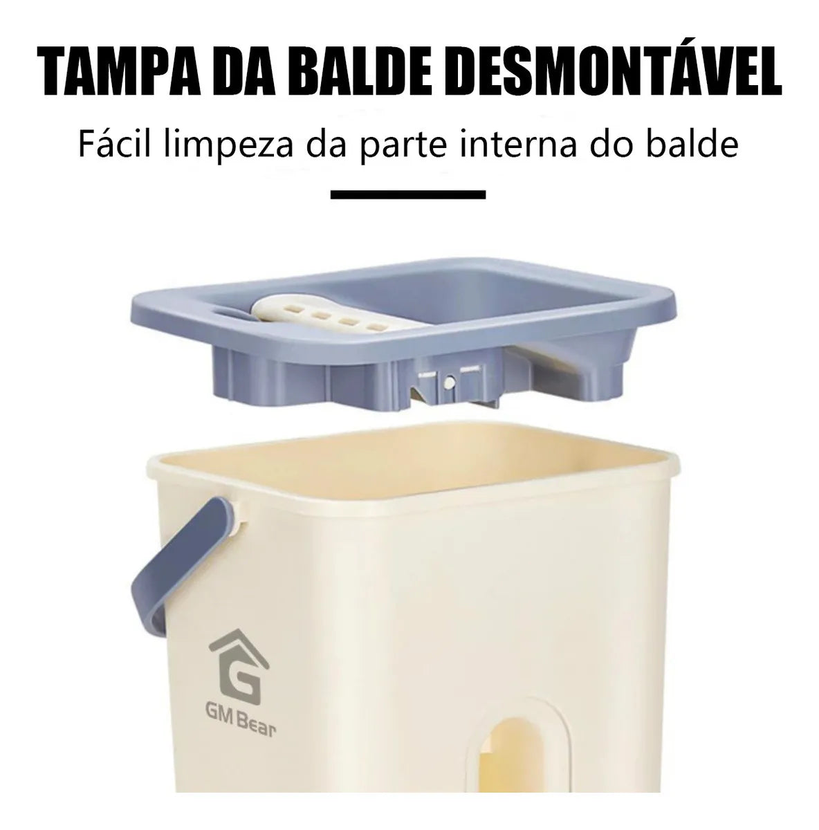 Esfregão Lava E Seca Passa Pano